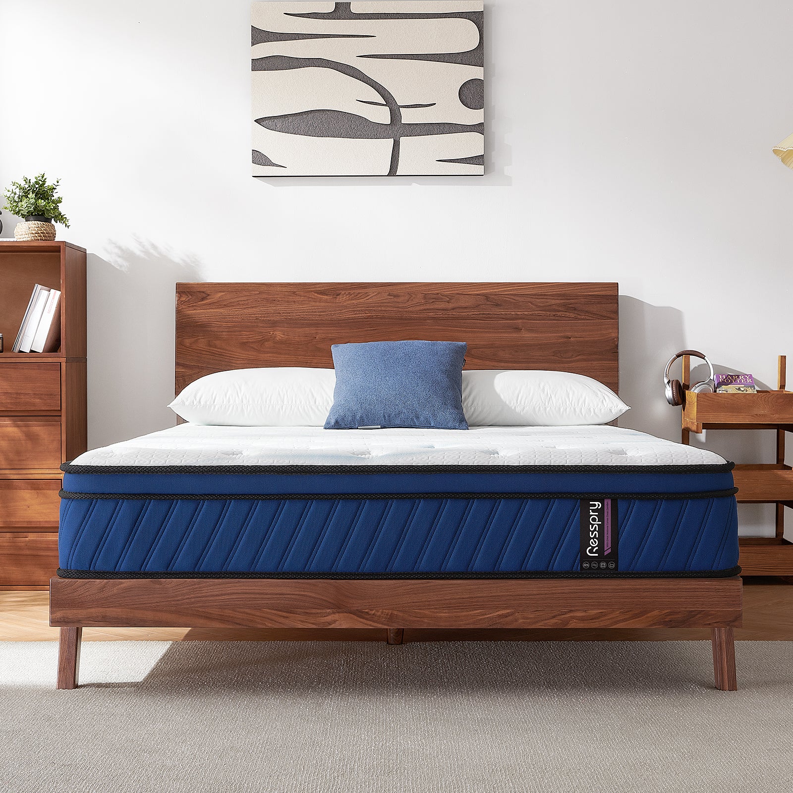 Resspry Mattresses,Individually Pocket Spring With Breathable Memory Foam