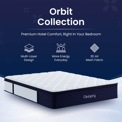 Resspry 12 Inch Gel Hybrid Mattress | The Orbit Collection