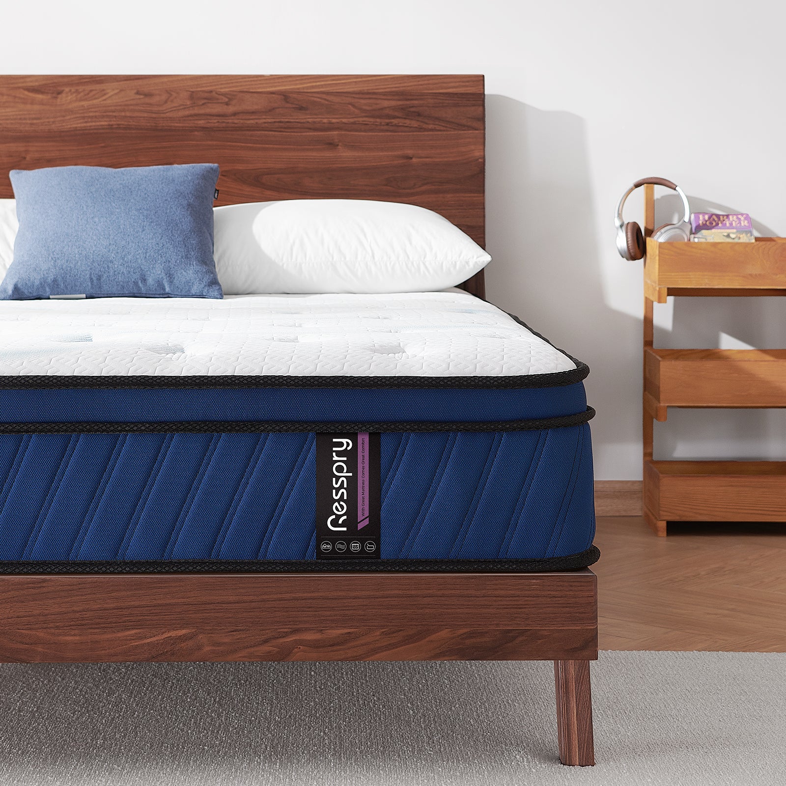 Resspry Mattresses,Individually Pocket Spring With Breathable Memory Foam