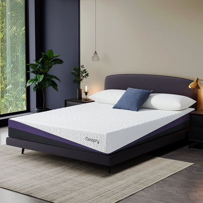 Resspry 22CM Gel Memory Foam Mattress with Breathable Cover |  Breezelle Collection