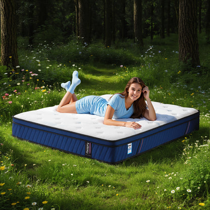 Resspry Mattresses,Individually Pocket Spring With Breathable Memory Foam