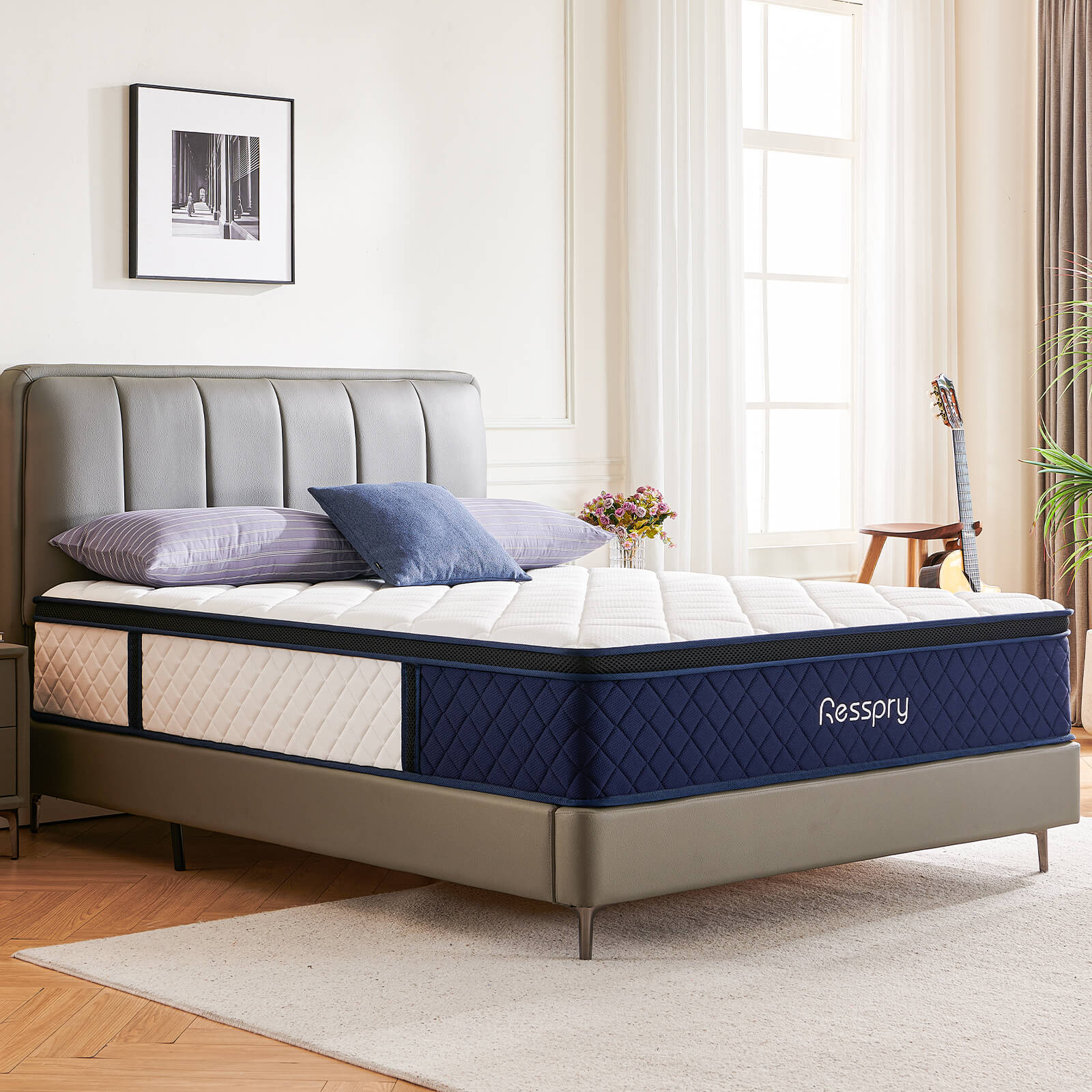 Resspry 12 Inch Gel Hybrid Mattress | The Orbit Collection