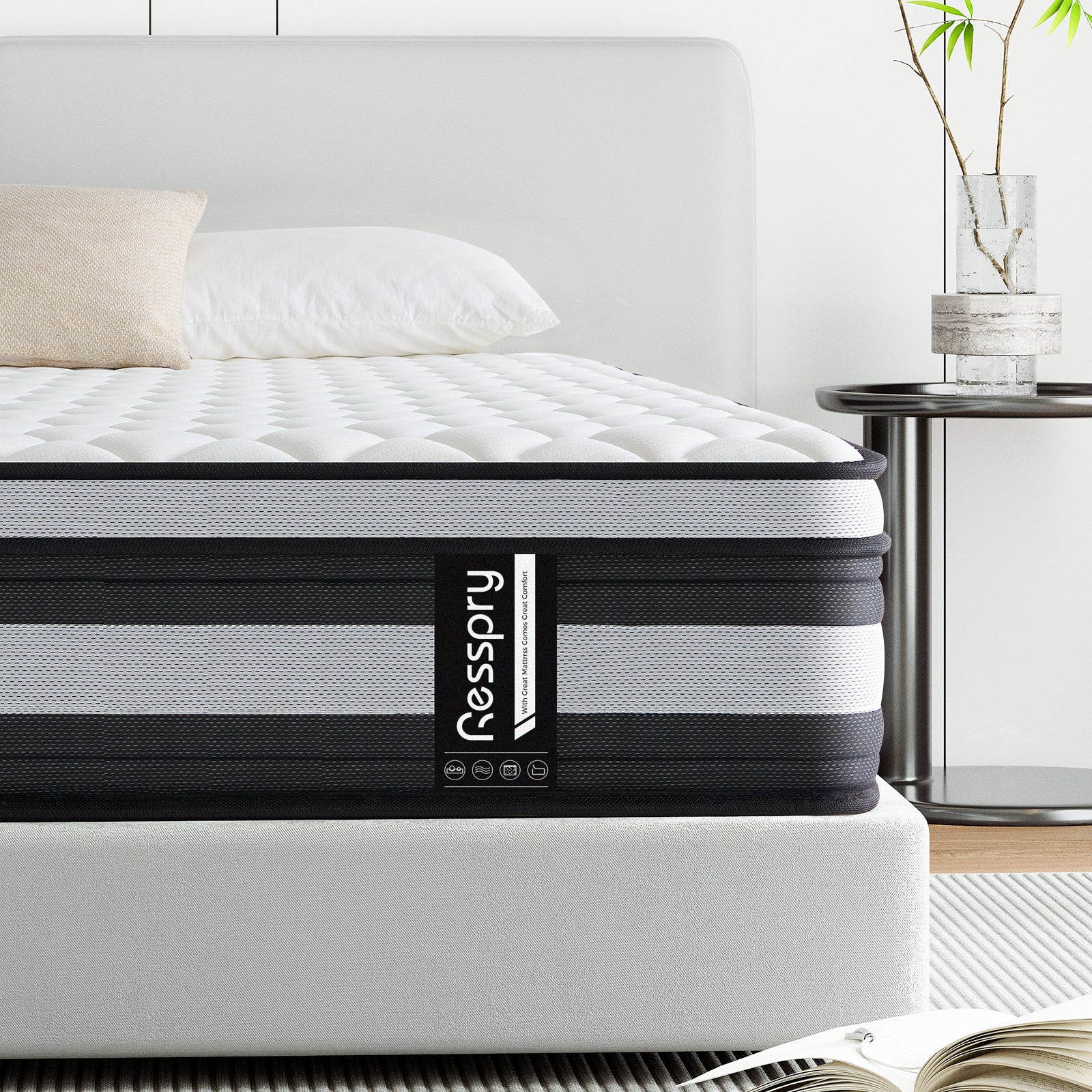 Specially designed for side sleepers, offers cloud-like gentle comfort and relaxed sleeping experience.